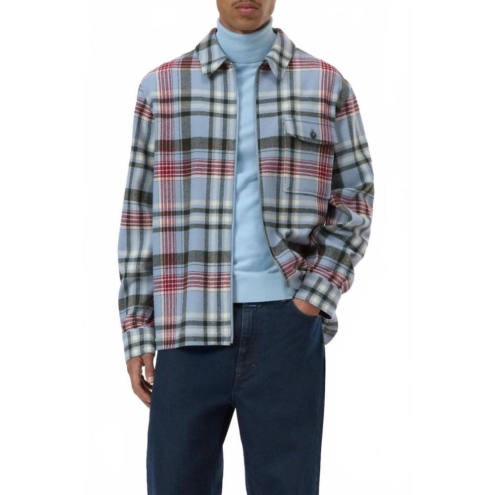 NEW CLOSED zipped shirt in nordic blue